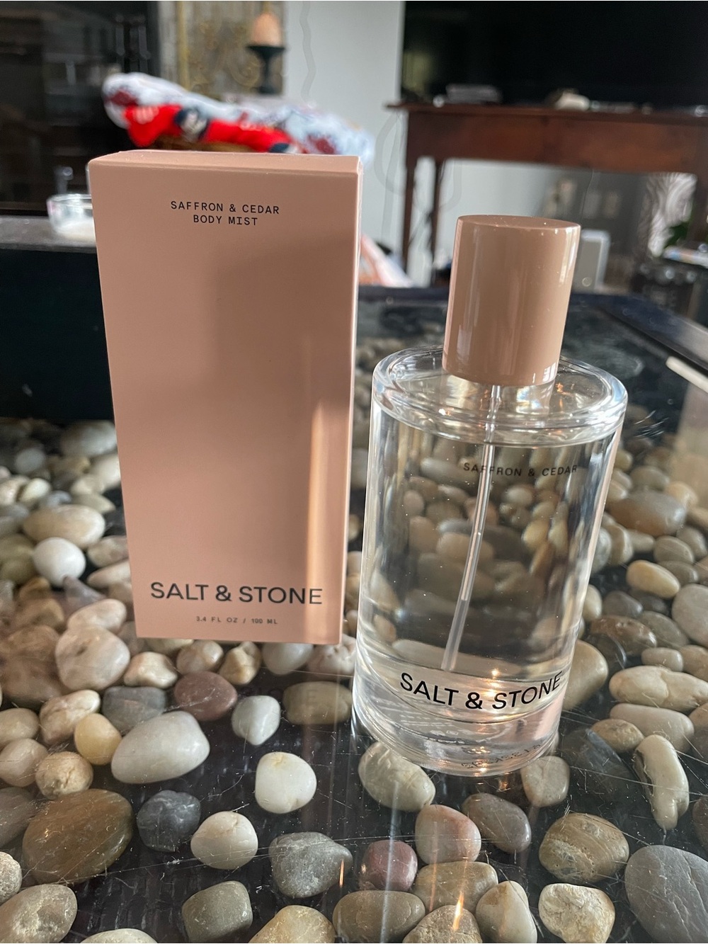 Salt & Stone Body Mist in Saffron & Cedar
